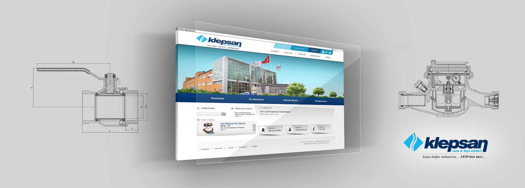 Klepsan - Responsive Website